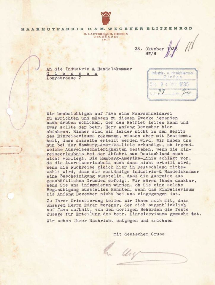 Wegener Brief web Wegener Brief web