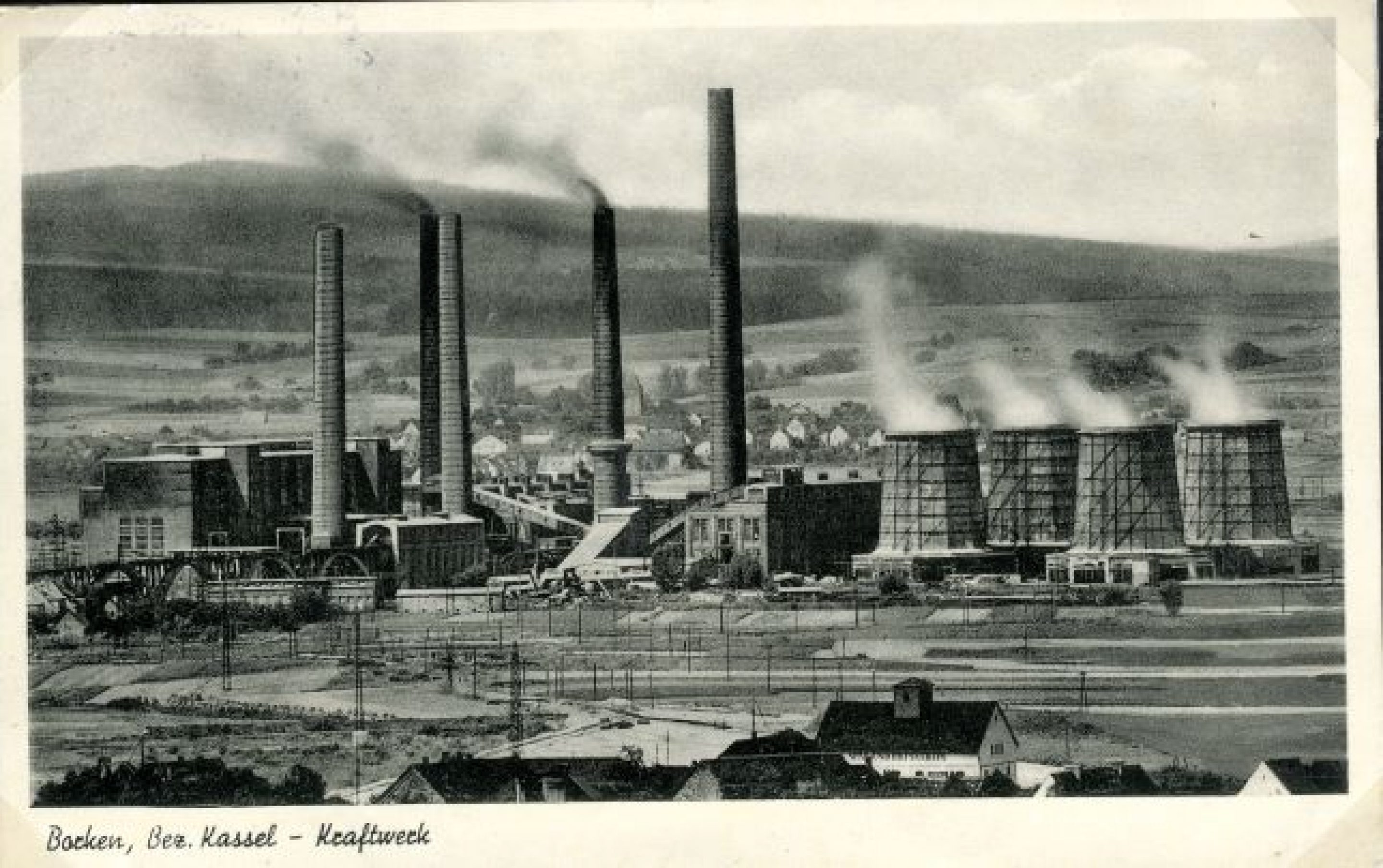 Kraftwerk Borken, Nachkriegszeit