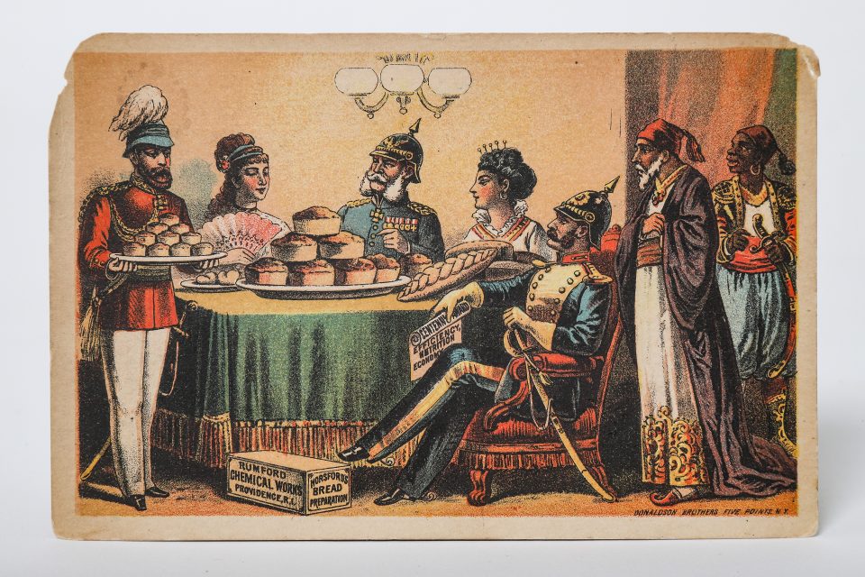 Sammelkarte „Horsford’s Bread Preparation“ Sammelkarte „Horsford’s Bread Preparation“