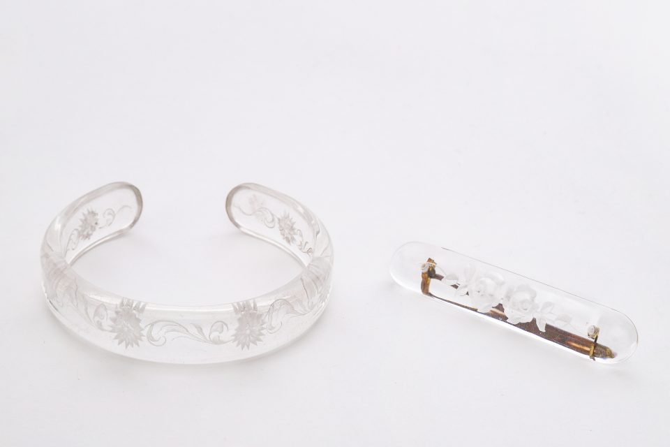 Armreif aus Plexiglas Armreif aus Plexiglas