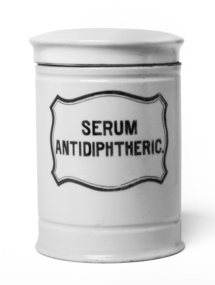 Anti-Diphterieserum Apothekerdose Anti-Diphterieserum Apothekerdose