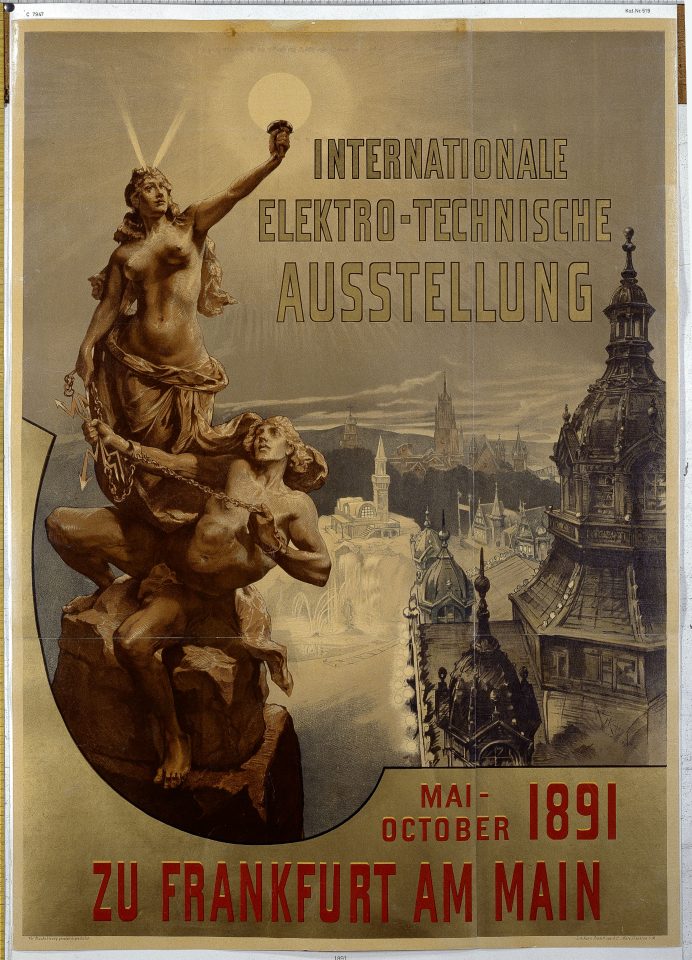 Ausstellungsplakat 1891 Ausstellungsplakat 1891