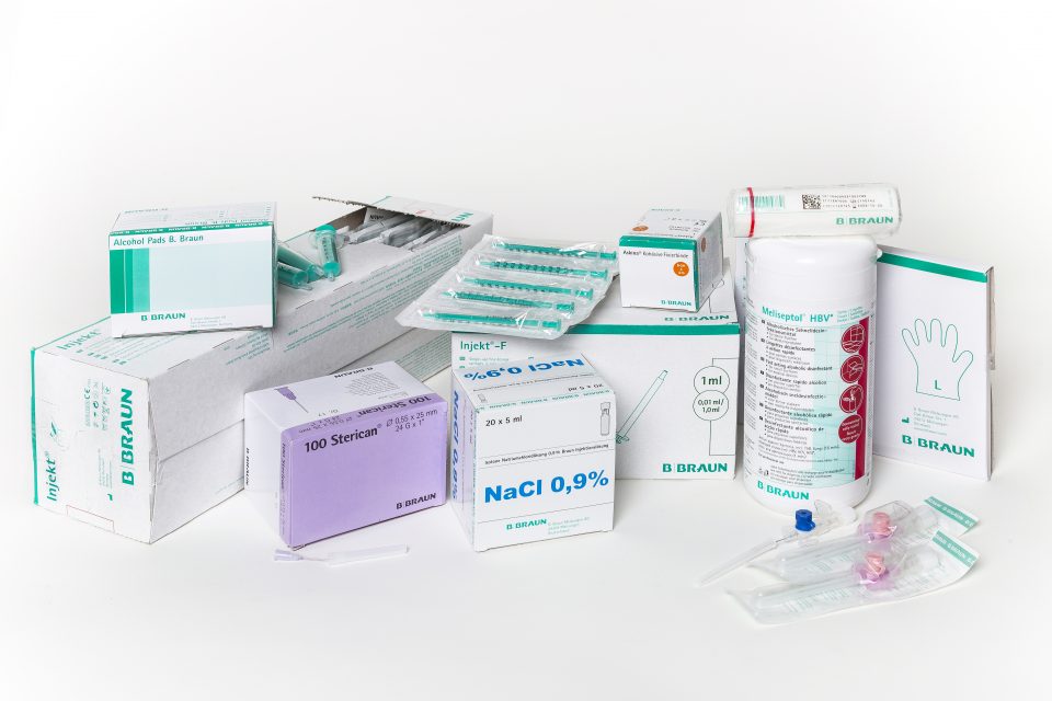 Produkte der Firma B. Braun Produkte der Firma B. Braun